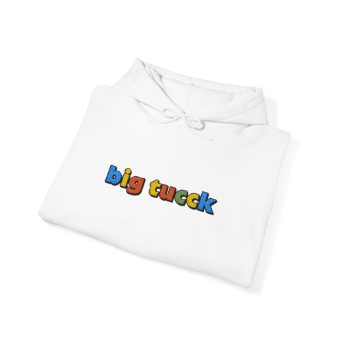 Big Tucck Vintage Logo | Heavy Blend™ Hooded Sweatshirt